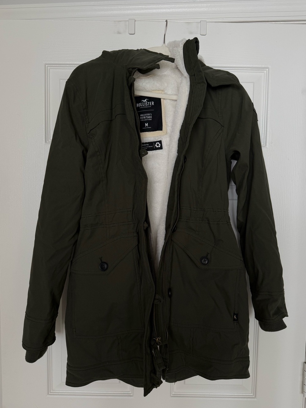 Hollister Women’s Green Winter Jacket